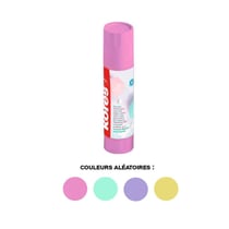 Tube de colle blanche 20gr Kores couleurs pastel