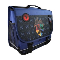 Cartable 38 cm – HARRY POTTER HOGWARTS – Bleu/Noir – 2 compartiments