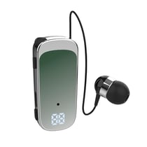 Ecouteurs Bluetooth Câble Rétractable Autonomie 20h Couleur Jaune Vert YONIS