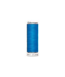 Fil à Coudre 100% polyester 200m - Gütermann 386 Bleu