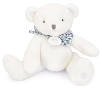 Doudou Ours en Peluche Blanc - Doudou et Compagnie