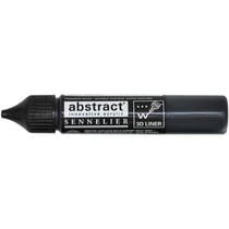 Marqueur peinture acrylique Abstract Liner Sennelier noir de mars