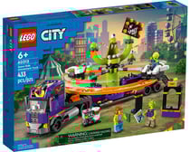 LEGO® 60313 - Le Manège de l'Espace sur son Camion - LEGO City