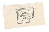 Pochette Cadeau Maitresse Merci pour cette année 22,5 x 13,5 cm