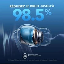 Ecouteurs sans fil Bluetooth - Soundcore Liberty 4 NC avec reduction de bruit - Bleu
