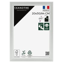 Cadre photo Perle gris clair 20x30 cm