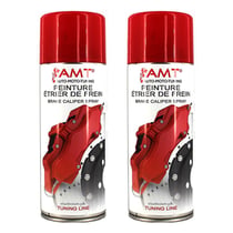 Lot de 2 sprays de peinture pour étrier - rouge - Amt