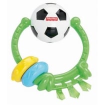 Hochet ballon de football - fisher price - y3621 - eveil bébé