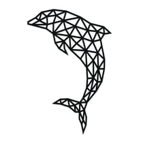 Puzzle déco minimaliste Dauphin