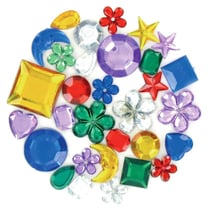 MégaCréa DIY - Strass multi mix multicolores 0,8 à 2 cm 204 pièces