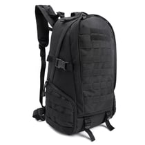Sac À Dos Multiusage Unisexe Bretelles Réglables Étanche Tissu Oxford 900D Noir YONIS