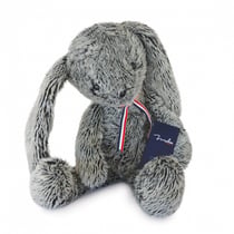 Lapin en peluche Alexandre gris 50 cm - Maïlou Tradition