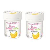 Arôme alimentaire naturel en poudre 30 g - banane