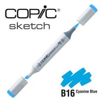 Copic - Marqueur à l'alcool Copic Sketch B16 Cyanine Blue