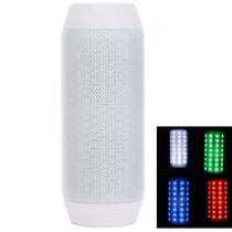 Enceinte Bluetooth Portable Avec LED Micro Et Compatibilité Universelle Blanc YONIS