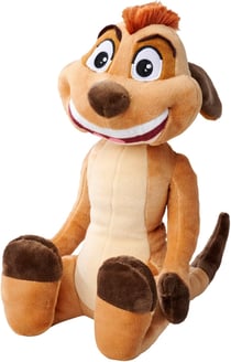 Peluche disney le roi lion : timon le suricate 29 cm - doudou licence disney