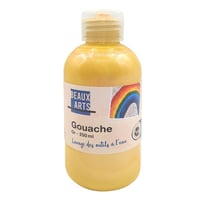 MégaCréa DIY - Gouache fabriqué en France Doré 250 ml