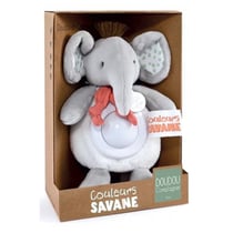 Veilleuse Elephant aux couleurx de la savane - Doudou et Compagnie