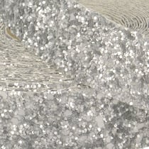 Galon glitter Film 20m argent mat