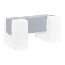 Blocs en mousse blanc gris - Velinda