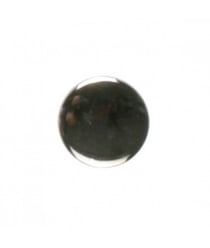 Carte de 5 boutons argentés 15mm - Distrifil Argent