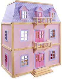 Maison de poupées meublée