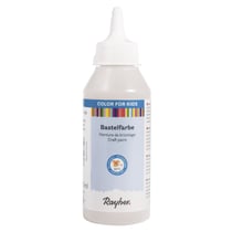 Peinture de bricolage pour enfants, blanc, flacon 250ml
