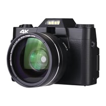 Appareil Photo Numérique 48 Mpx Écran 3 Pouces WiFi HDMI Zoom Numérique 16x 4K ROM 256 Go YONIS