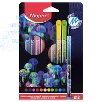 12 feutres dessin Deepsea Pointe medium