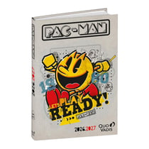 EUROTEXTAGENDA ML Pac man - 12x17 cm - Journalier - 12 mois de août à juillet