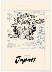 Affiche Art Japon 4 | A3 : 29,7x42cm
