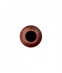 Carte de 2 boutons oeil animal à queue 12mm - Prym Brun Moyen marron