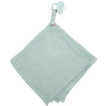Doudou lange attache tétine en gaze de coton, Jeanne
