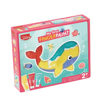 Kit complet Ma première peinture au doigt Maped - Multicolore - Pour enfant dès 2 ans