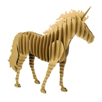 Maquette en carton Licorne 26 x 16 x 7 cm