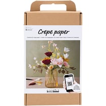 Kit Créatif Papier Crépon - Bouquet