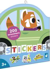 200 Stickers Véhicules - Janod