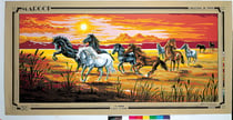 Canevas Pénélope Antique La horde 65x130cm