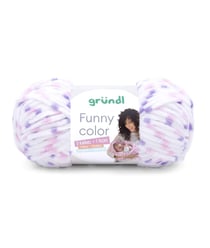 Layette à tricoter FUNNY COLOR - Grundl - certifiée Oeko-Tex 01 Violet