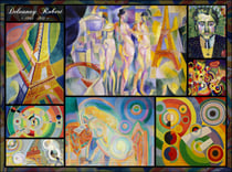 Puzzle 2000 pièces - Robert Delaunay - Collage - Grafika