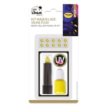 Kit maquillage - jaune fluo