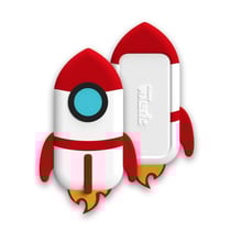 Porte monnaie électronique coque Fusée