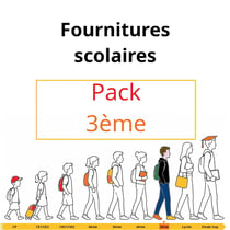 Kit de fournitures scolaires pour collégien·ne de 3ème