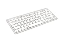 Clavier Bluestork sans fil pour Ipad et Mac - Slim et compact - Blanc
