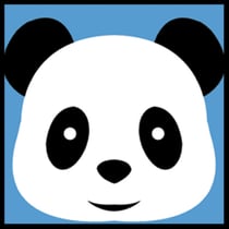 Kit canevas soudan enfant Panda