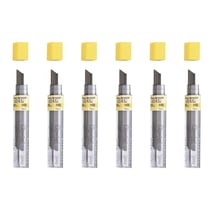Mine de rechange PENTEL - HI-POLYMER SUPER - 0,9 mm - HB - Lot de 6 étuis de 15 mines