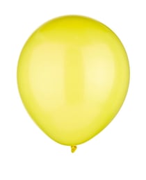 Ballons de baudruche gonflables Jaune 10 pièces