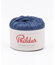 Fil à tricoter Phil Divin - Phildar Marine Bleu