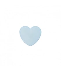 Carte de 3 boutons Coeur à queue 12mm - Prym Bleu Ciel