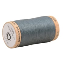 Bobine de fil 100% coton bio 275m gris moyen